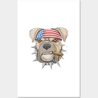 Dog USA Posters and Art